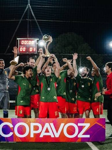 Copa Voz, Campeões do torneio de society