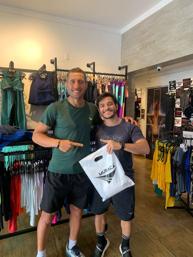 Paulo Galvão, assessoria de corrida, cliente Muraca