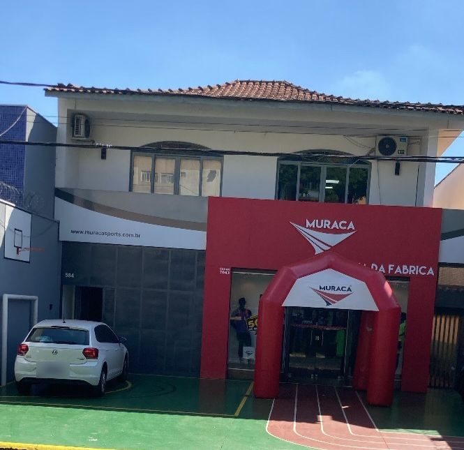 Fachada da Muraca na Av. Caramuru, em Ribeirão Preto